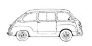 FIAT 600 MULTIPLA (1956-1967)