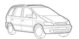 OPEL ZAFIRA A (1999-2004)